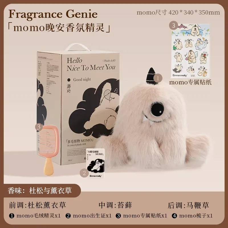 Emma Molly Plush Spirit (No Eye Mask) momo Good Night Aromatherapy Spirit [Juniper Edition]