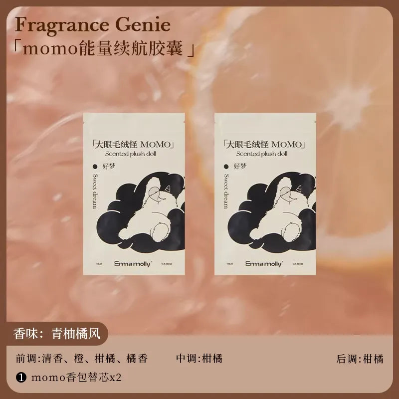 Emma Molly MOMO Energy Recharge Capsule Green Pomelo & Mint 10g pack (2-pack)