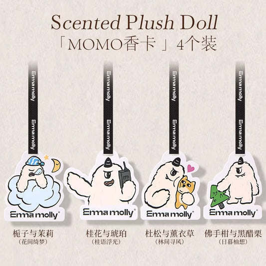 Emma Molly MOMO Scent Card MOMO Aromatherapy Scent Cards ×4