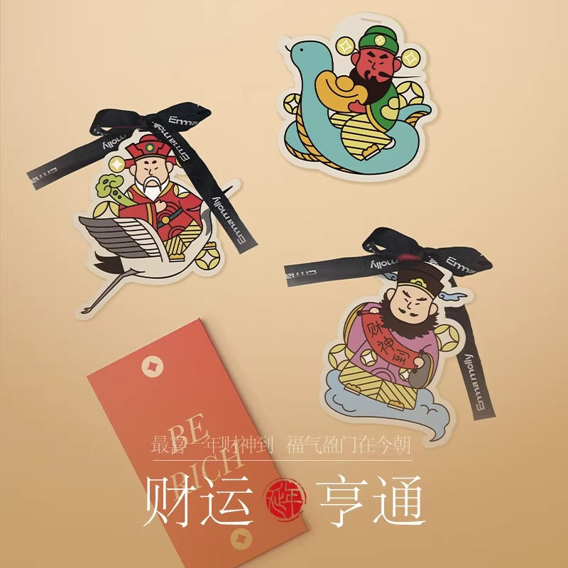 God of Wealth Arrival Scent Card God of Wealth Scent Cards (Random) ×2